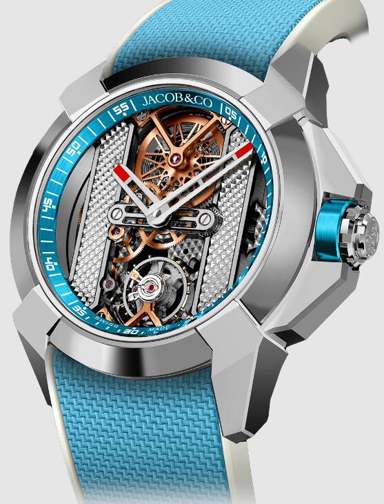 Review Jacob & Co EPIC X STAINLESS STEEL - LIGHT BLUE INNER RING EX120.10.AC.AB.ABRUA Replica watch - Click Image to Close